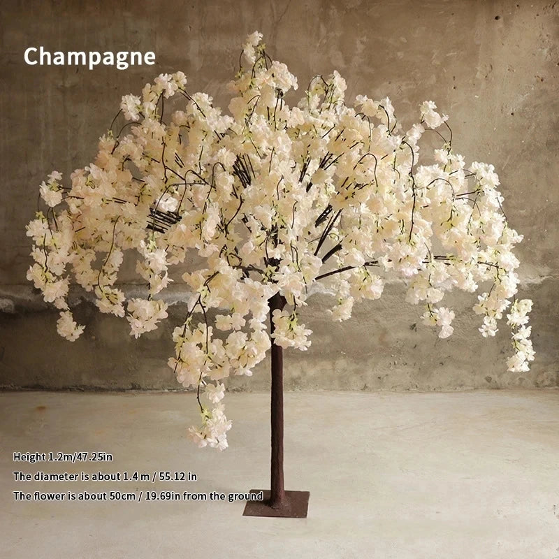 arbre de cerisier artificiel pour décoration festive et événementielle - vue 15 sur 18