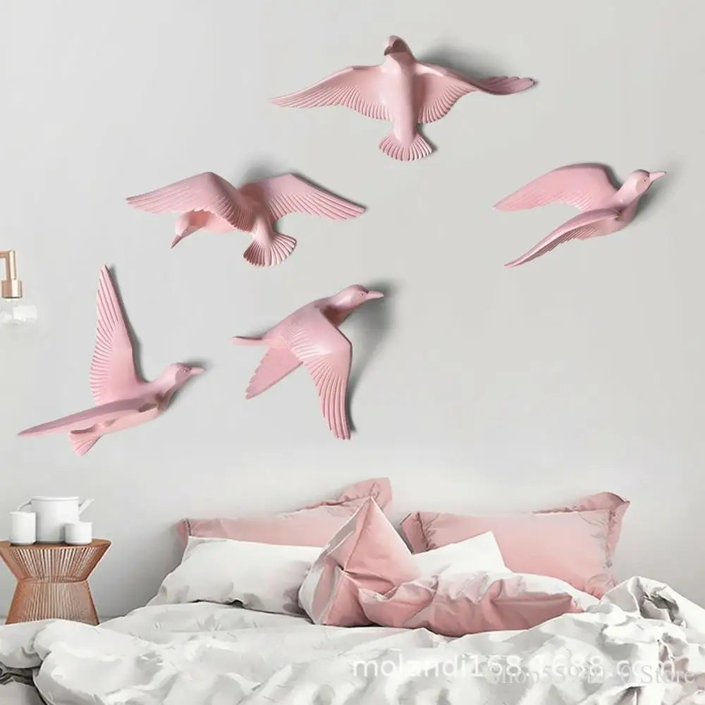 décoration murale créative mouette oiseau pour intérieur - vue 3 sur 36