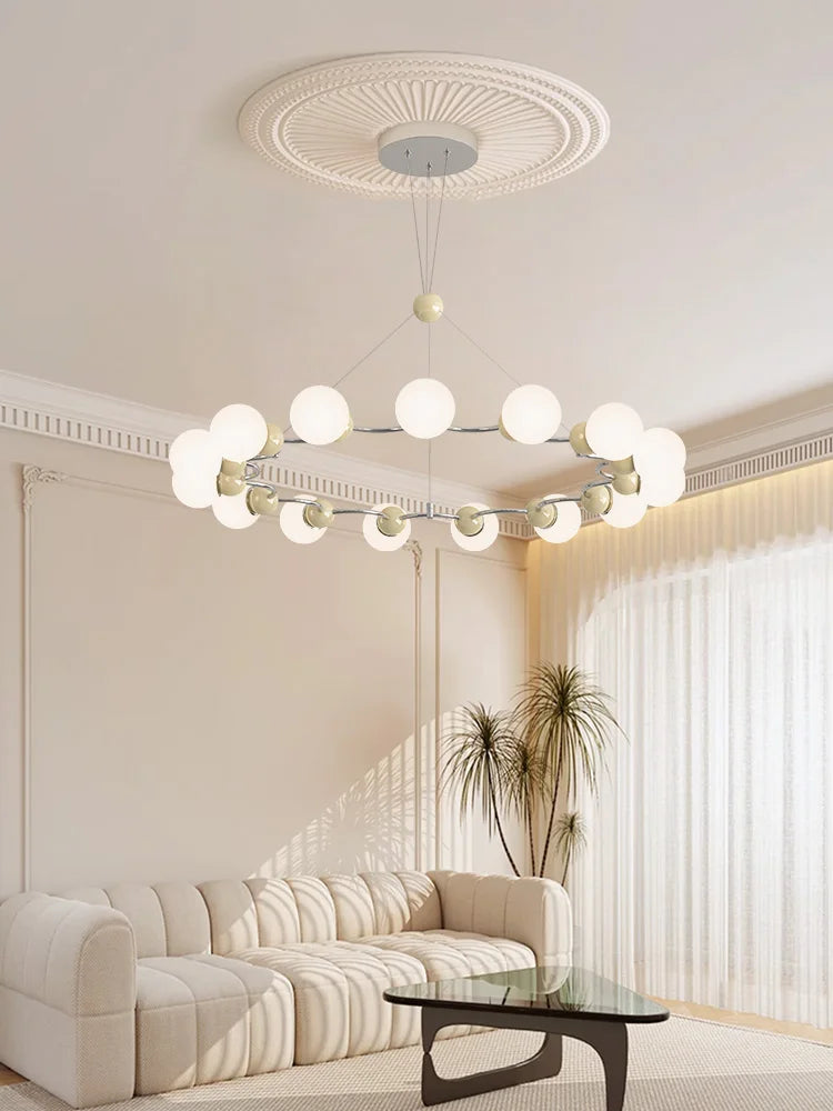 lustre suspendu éclairage décoratif moderne pour la maison - vue 6 sur 21