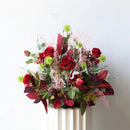 boules de fleurs artificielles en soie pour décoration de mariage et photo
