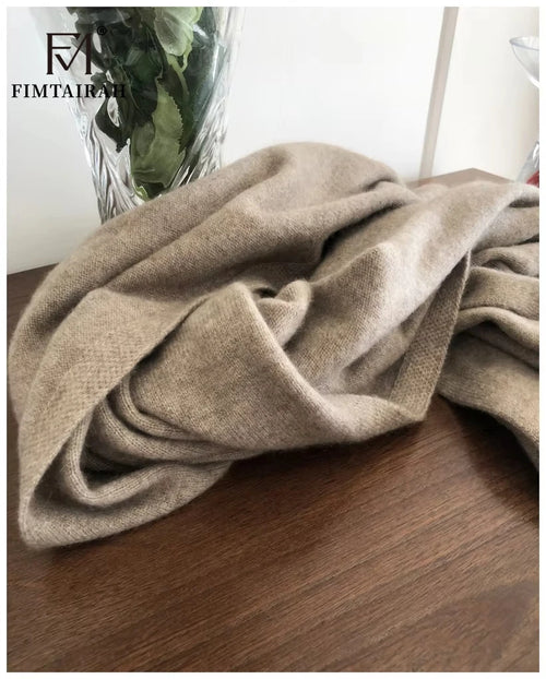 echarpe cachemire 100 pour femme et homme hiver