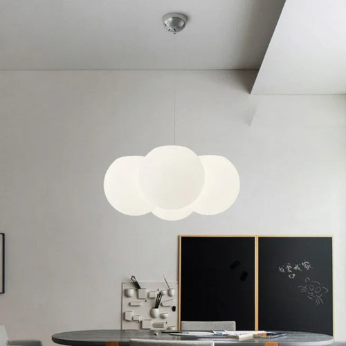 lustre en verre moderne pour décoration intérieure élégante - vue 3 sur 9