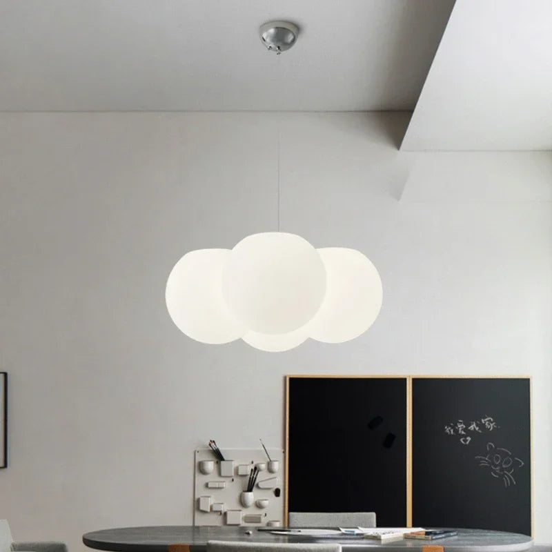 lustre en verre moderne pour décoration intérieure élégante - vue 3 sur 9