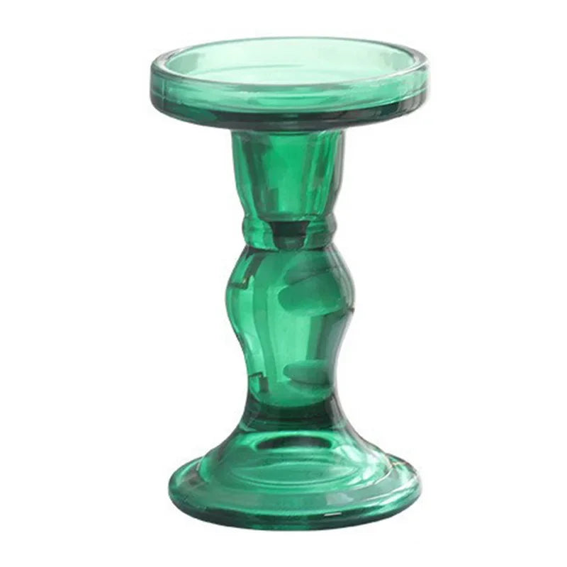 bougeoir en verre pour bougie chauffe-plat décoratif outdoor - vue 17 sur 24