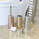 brosse de toilette à long manche poils souples sans impasse