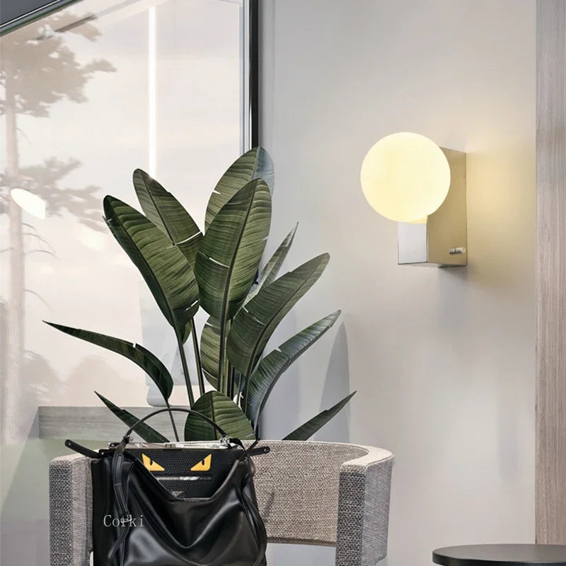 lampe de bureau led design nordique pour décoration intérieure - vue 5 sur 10