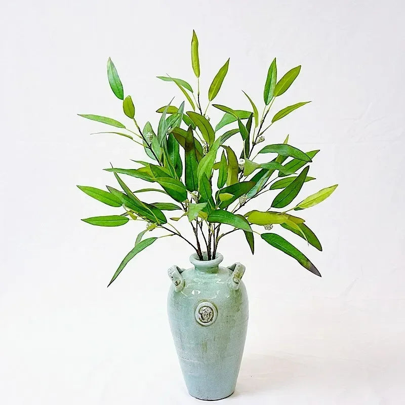 plantes vertes artificielles décoration florale mariage eucalyptus et fruits - vue 2 sur 9