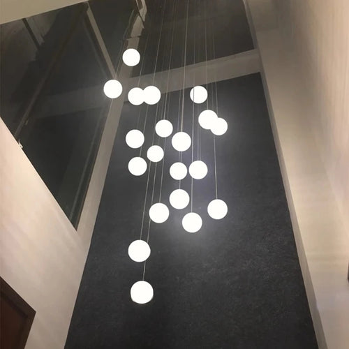 Nordique décor à la maison salle à manger suspension lumières éclairage intérieur plafonnier suspension lustre lampes pour salon - vue 5 sur 24