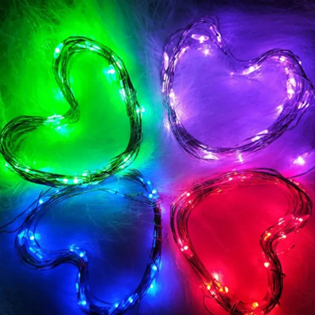guirlande lumineuse led usb étanche pour décoration festive - vue 4 sur 14