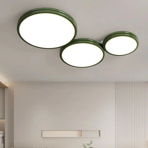 led plafonnier rond minimaliste pour éclairage intérieur