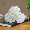 lot de 10 têtes d'hortensia artificielles pour décoration festive