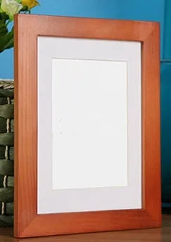 cadre photo en bois avec passe-partout pour montage mural - vue 7 sur 17