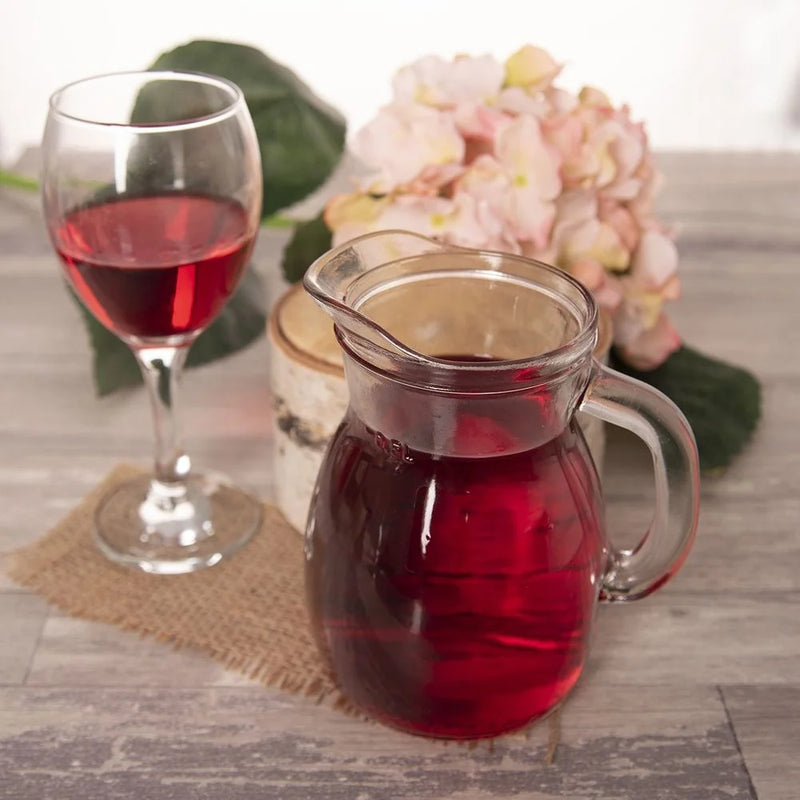 Carafe verre avec poignée 500 ml style moderne