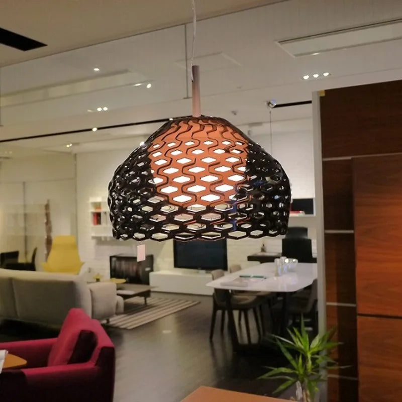suspension design italien ajouré pour intérieur moderne - vue 3 sur 8