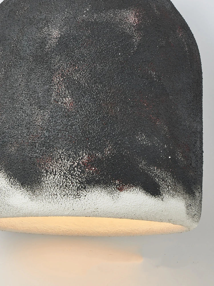 lustre led style wabi sabi nordique pour restaurant et bar - vue 7 sur 9
