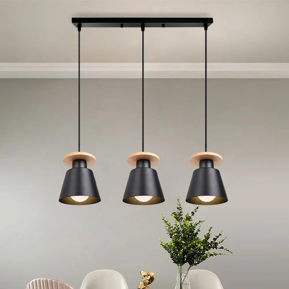 Moderne Led salle à manger suspension lumières Luminaire nordique intérieur chevet cuisine barre suspension lampe Luminaire décor à la maison éclairage goutte - vue 6 sur 12
