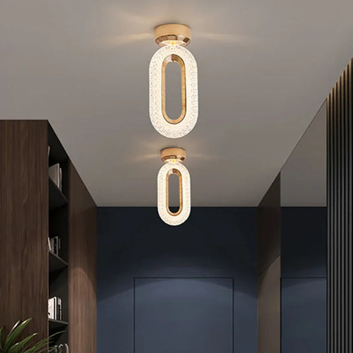 Modern Luxury Simple Ceiling Chandelier Retro Metal Bedhead Living Room Main Dining Room Bedroom Pendant Light Led Home Decor - vue 7 sur 13