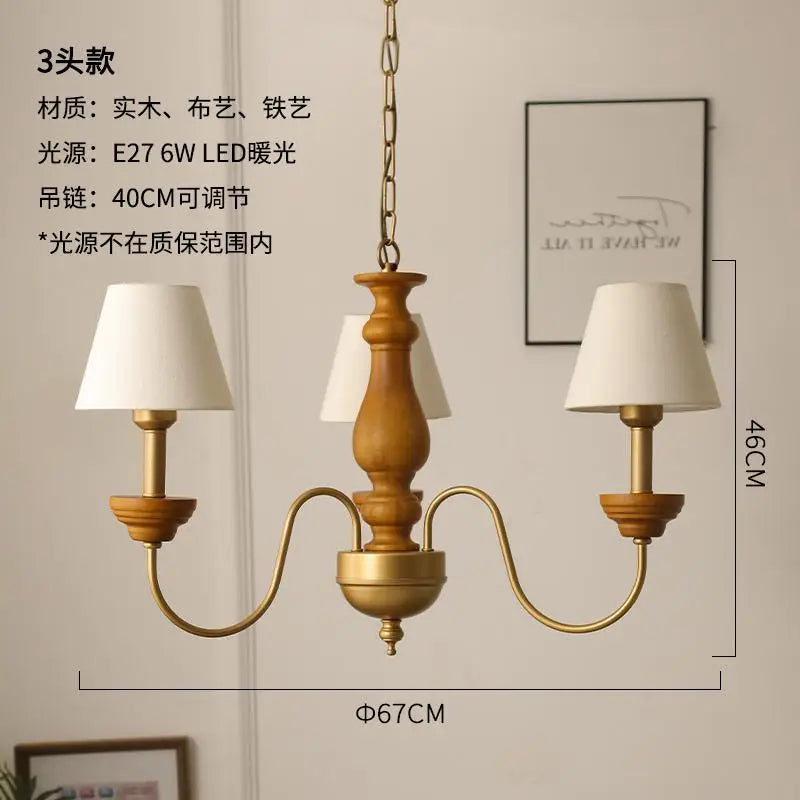lustre suspendu en fer pour intérieur et extérieur