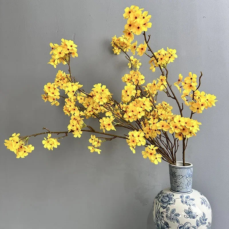 fleurs artificielles longues branches pour décoration intérieure élégante - vue 5 sur 12
