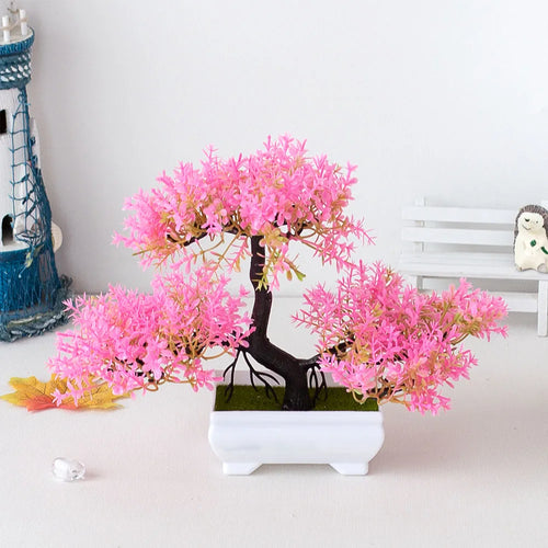 plantes artificielles décoratives bonsaï en pot pour jardin zen - vue 12 sur 25