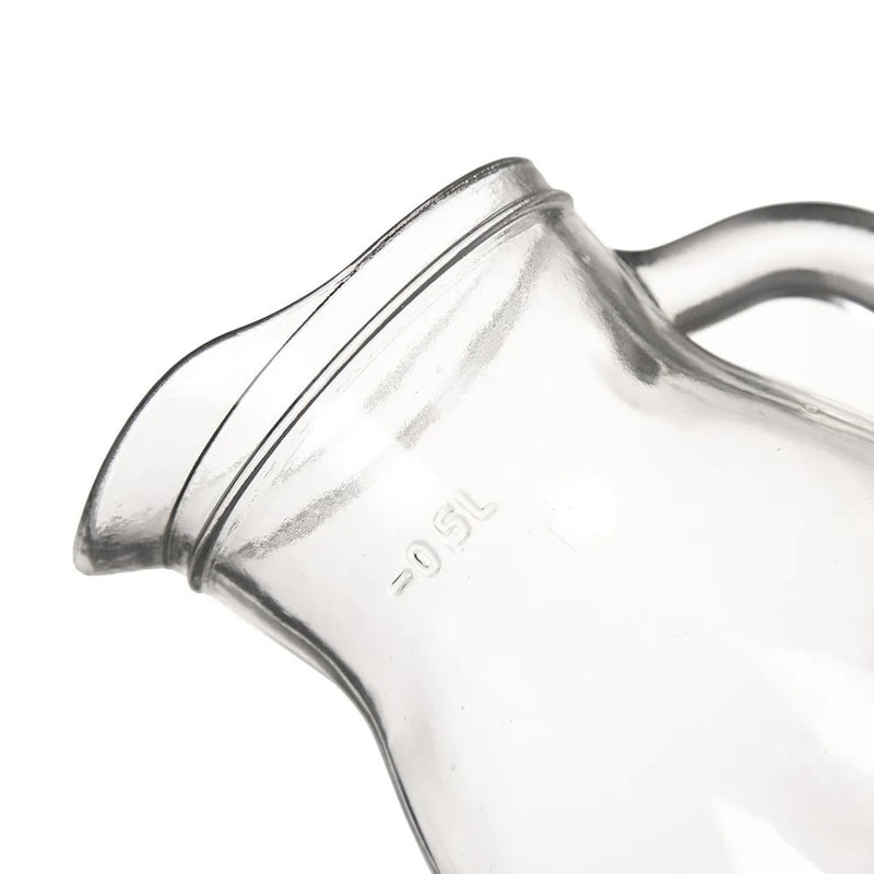 Carafe verre avec poignée 500 ml style moderne