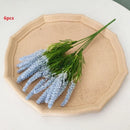 fleurs artificielles en mousse décoration florale pour intérieur et extérieur