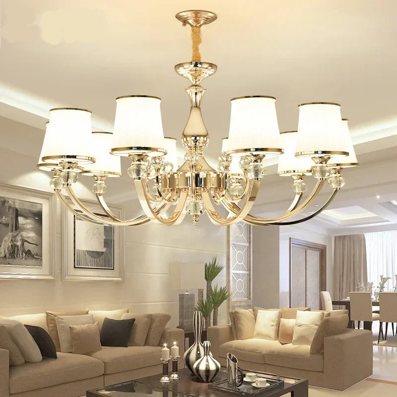 lustre led moderne avec suspension pour décoration intérieure - vue 3 sur 11