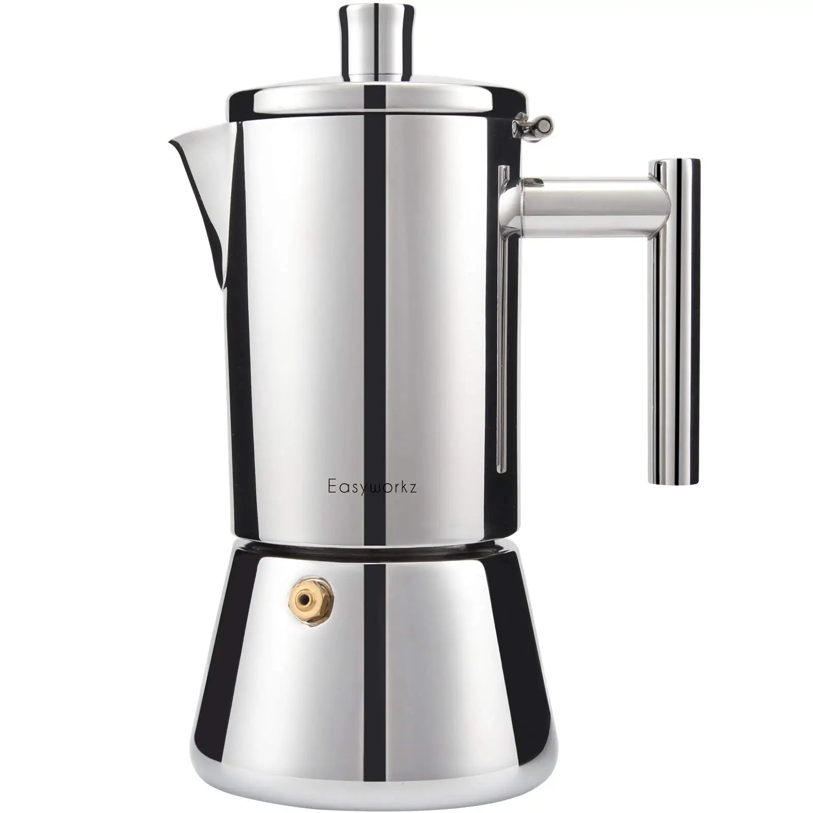 Cafetière italienne easyworkz diego acier inoxydable induction
