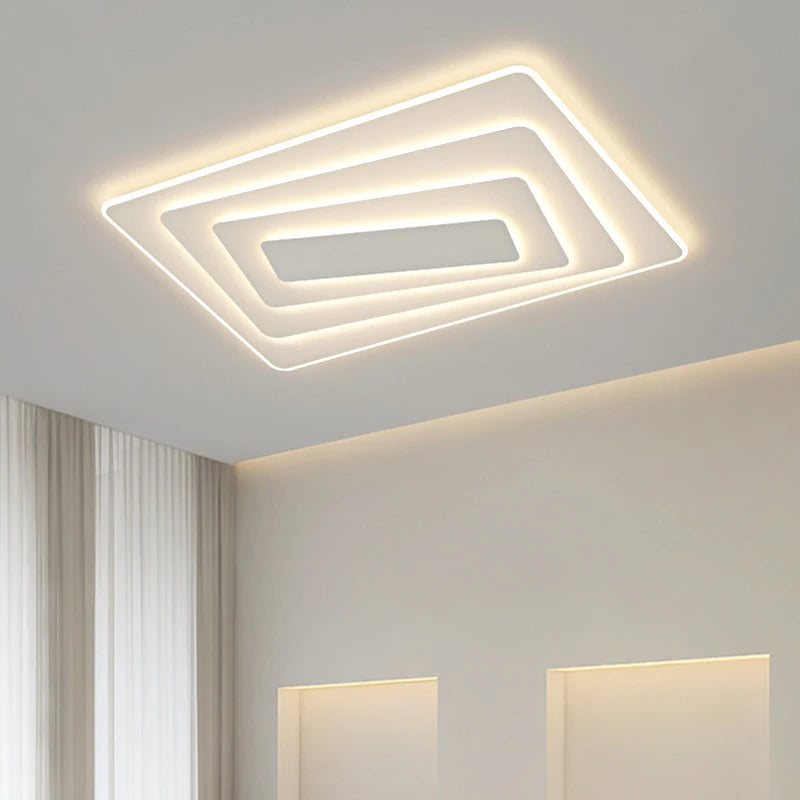 Plafonniers LED modernes salon salle à manger éclairage décor Lustre plafond Lustre lampe intérieure chambre cuisine luminaires - vue 8 sur 13
