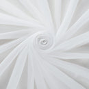 Voilage tulle transparent style moderne pour salon chambre