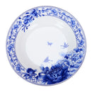 Assiettes poisson porcelaine jingdezhen motif floral chinois