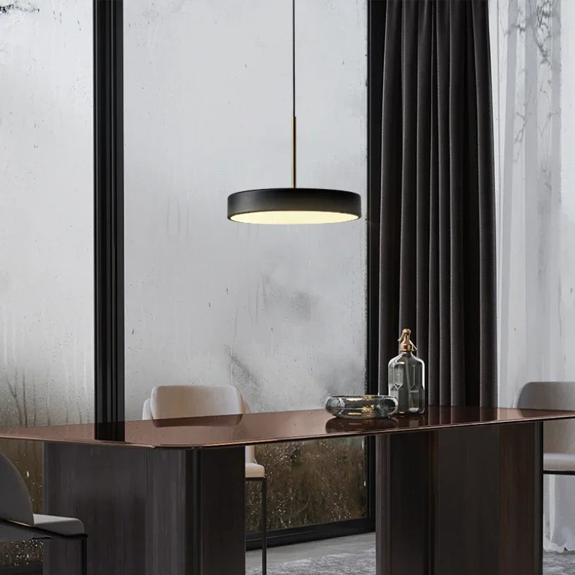 Suspension led rond pour décoration moderne - vue 5 sur 8