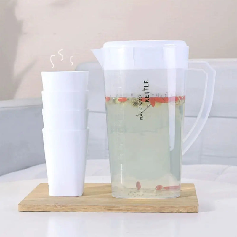 Pichet eau froide grande capacite plastique resistant chaleur