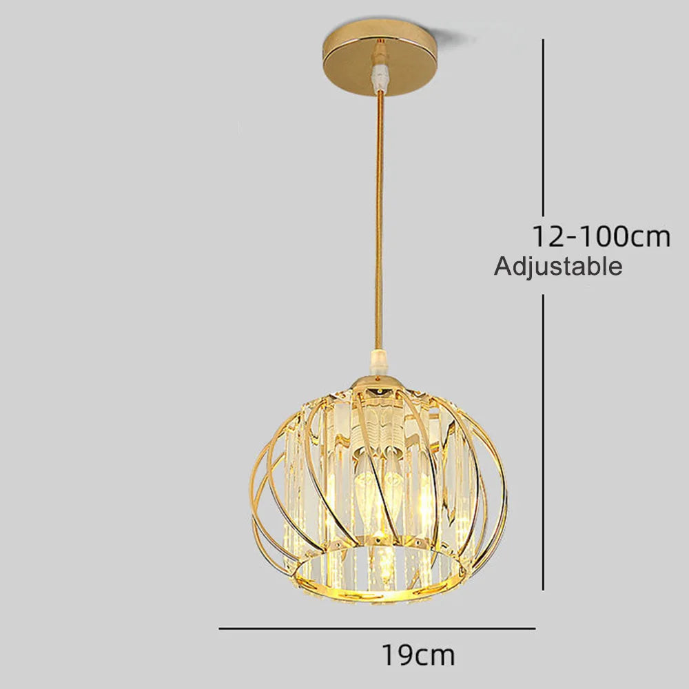Simple Nordic glass chandelier, modern LED lights for living room, study, hallway, hallway, flat lamps, interior lighting - vue 6 sur 7