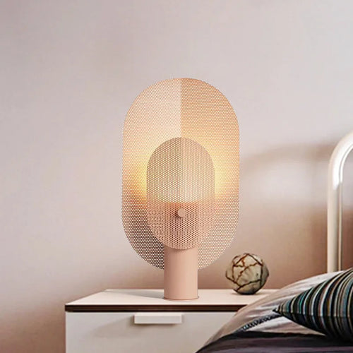 lampe à poser minimaliste design nordique en fer pour décoration moderne