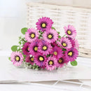 bouquet de marguerites en soie pour décoration florale artificielle