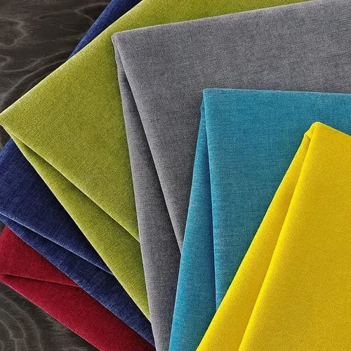 Tissu chenille épais ameublement sofa housse coussin diy