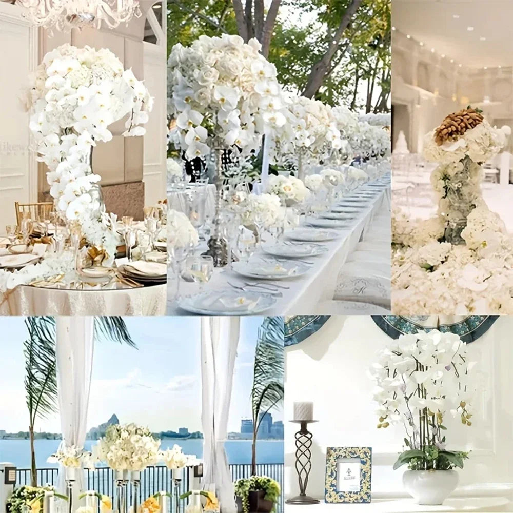 branches de fleurs artificielles orchidées pour décoration et événements - vue 4 sur 11