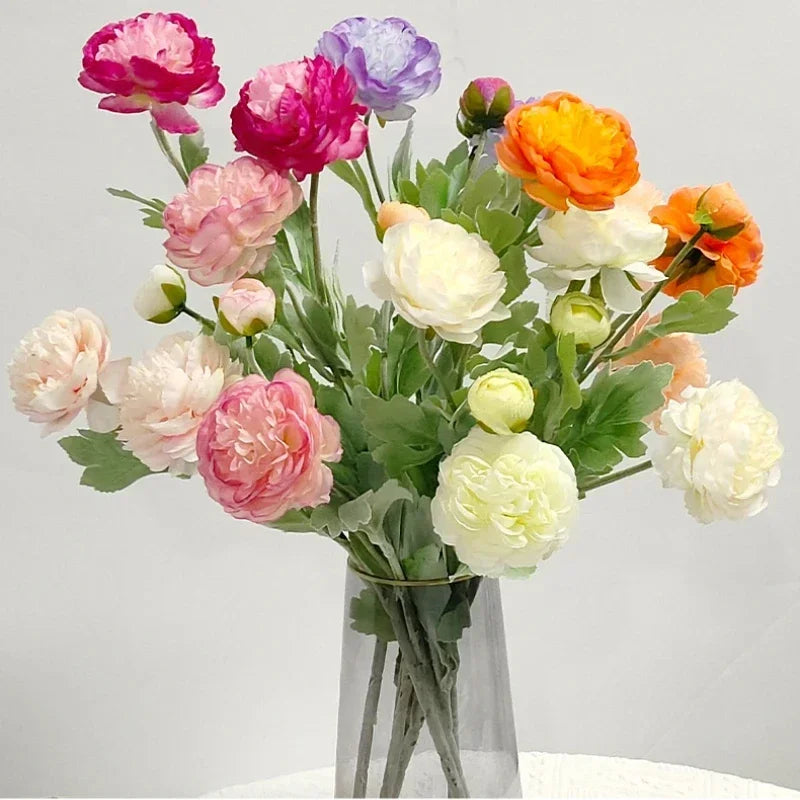 fleurs artificielles en soie pour décoration intérieure restaurant - vue 4 sur 12