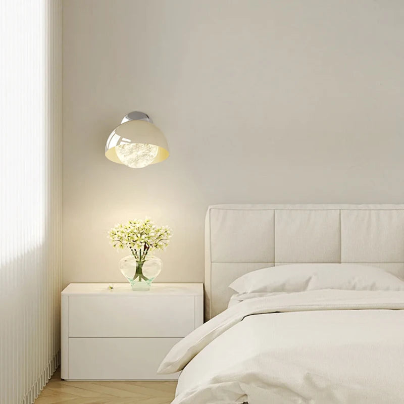 applique murale moderne en forme de fleur 3D à LED - vue 5 sur 8