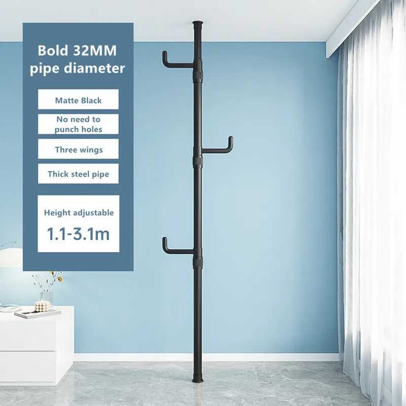 support de rangement vertical pour vêtements à la maison - vue 8 sur 12