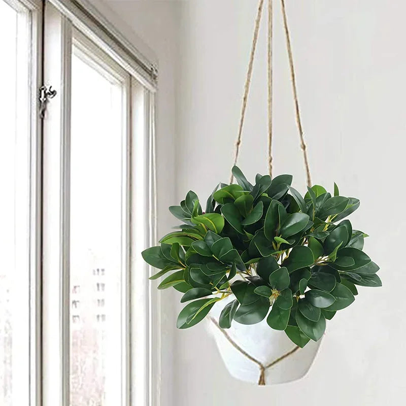 arbustes artificiels eucalyptus branches décoratives pour jardin et mariage - vue 6 sur 8