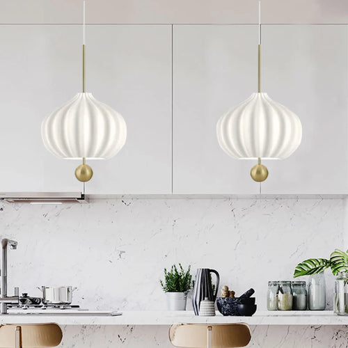 suspension moderne en verre avec fil réglable