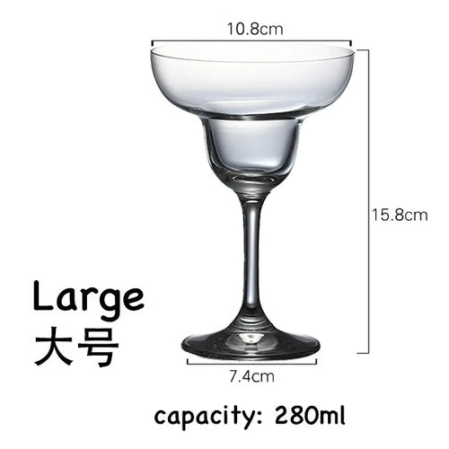 Verre à cocktail margarita vin champagne style élégant