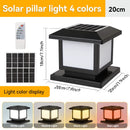 lampes solaires led étanches avec télécommande pour jardin