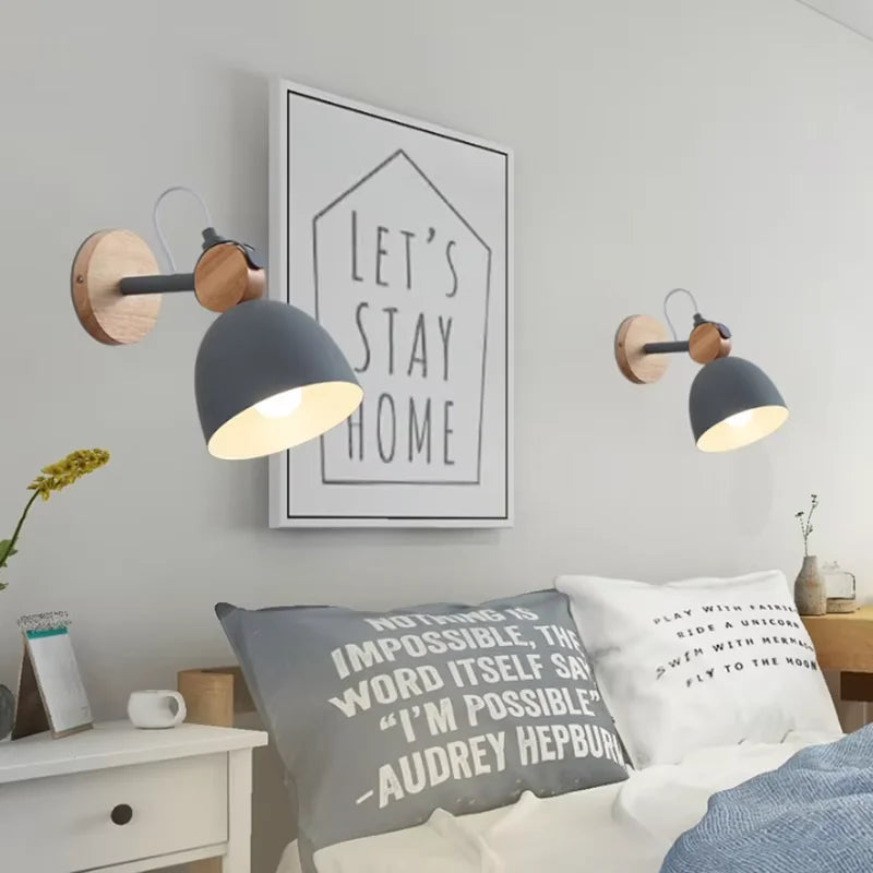 applique murale led nordique créative design moderne et original - vue 7 sur 22
