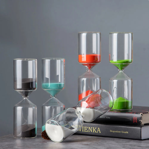 sablier en verre tendance pour une décoration intérieure moderne - vue 2 sur 27