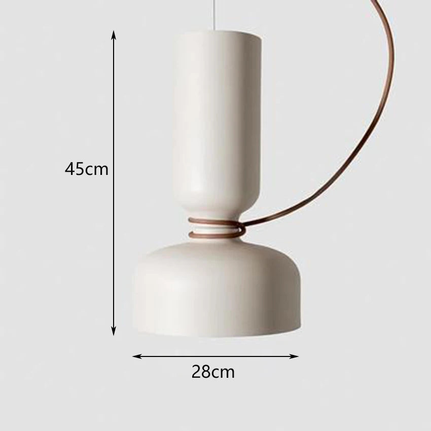 suspension à deux têtes design moderne pour intérieur - vue 9 sur 16