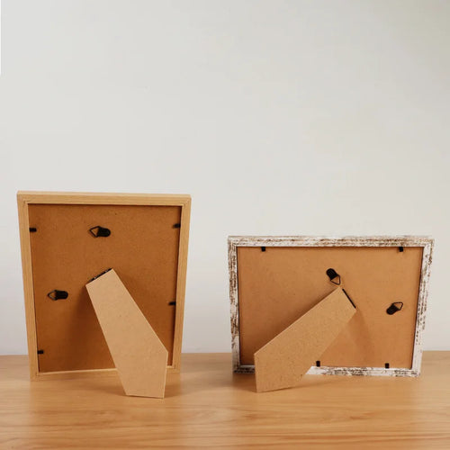 cadre photo en bois à suspendre avec plexiglas pour décoration photo - vue 3 sur 10