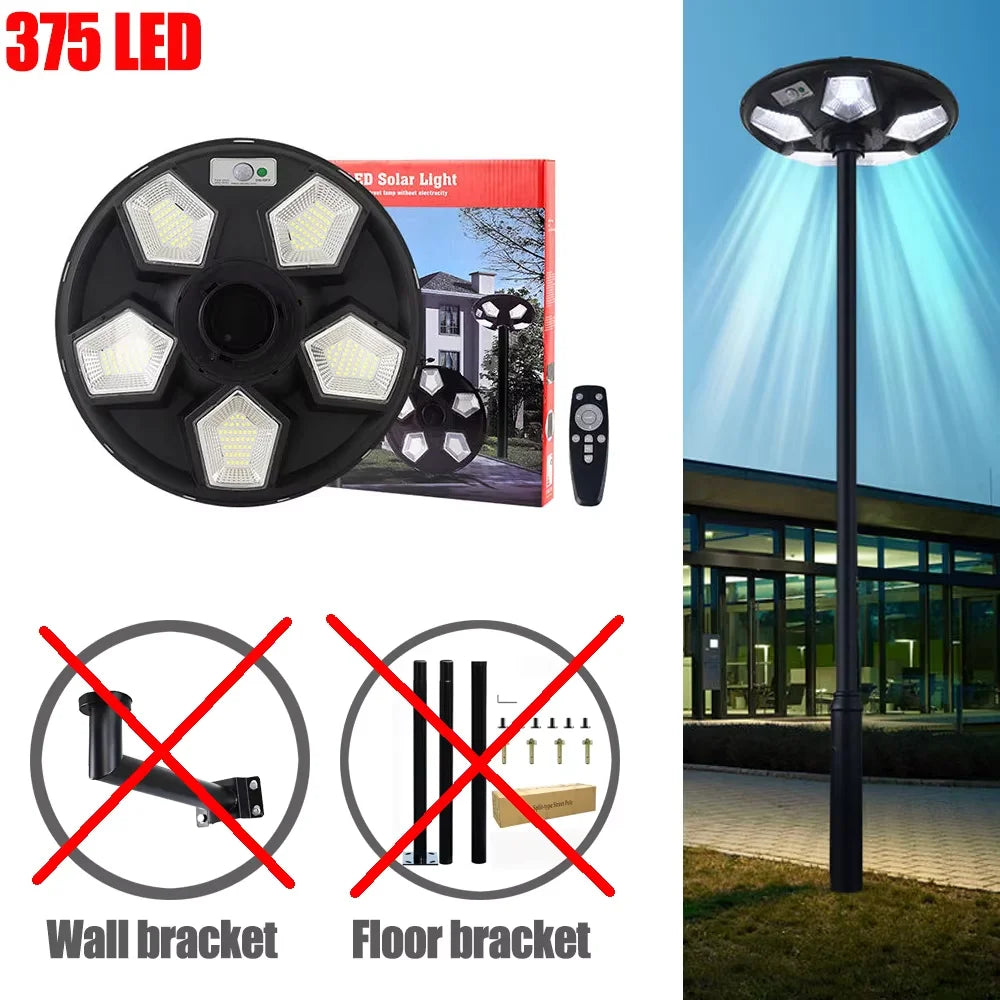 lampe solaire ronde pour jardin et éclairage extérieur - vue 11 sur 17